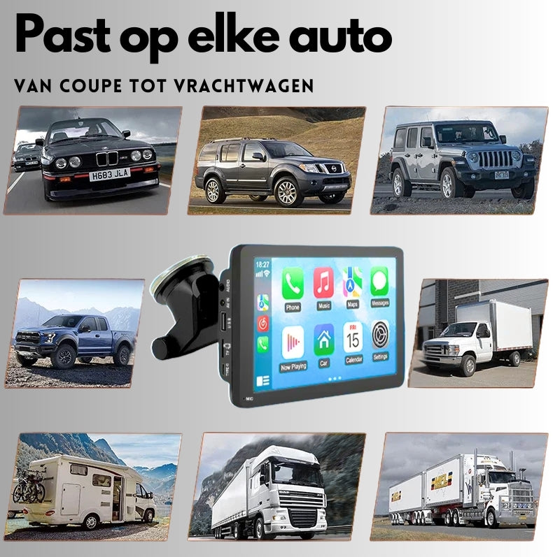 CarPlay – 7 Inch Autoscherm
