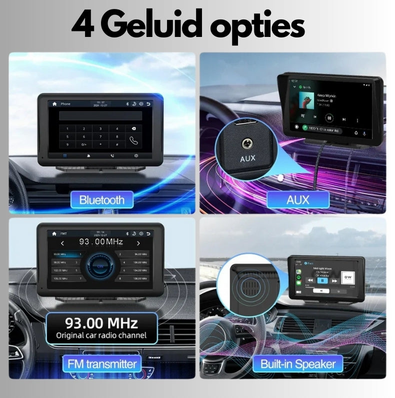 CarPlay – 7 Inch Autoscherm